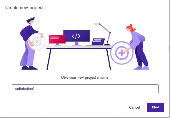 membuat radio button kodular #1