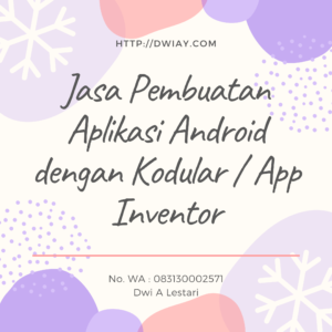 Jasa Pembuatan Aplikasi Android Kodular