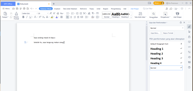 line spacing di wps office pc #1