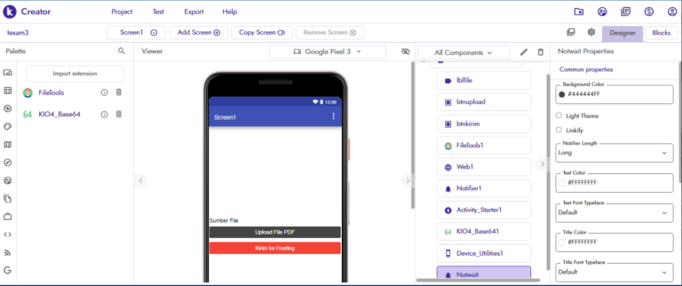 upload file ke hosting kodular #1
