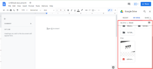 masukkan gambar dari google drive ke dalam google docs #2