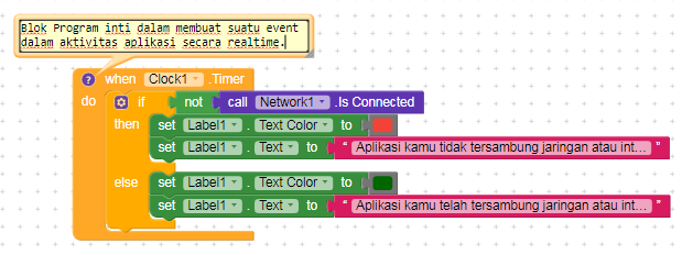 cek internet realtime kodular #block1
