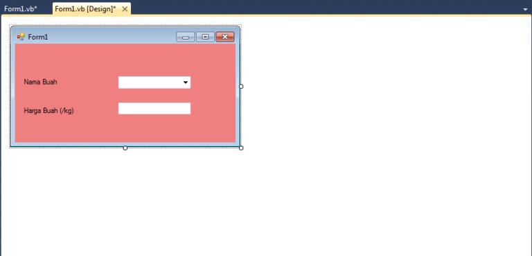 Cara Memasukkan Combobox Dari Array Di Visual Basicnet Dwiay Dal1809 0268