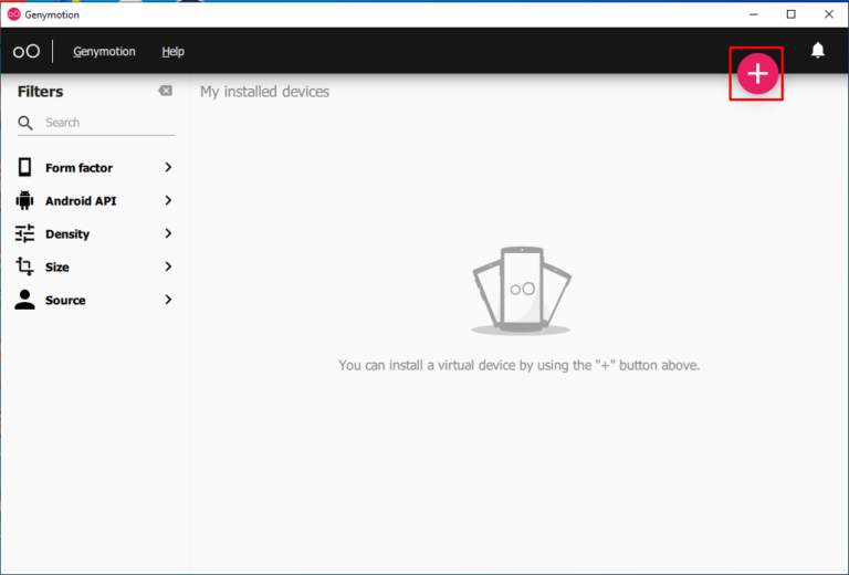 membuat emulator android baru di genymotion #1