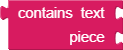 Block Program Text - text_contains