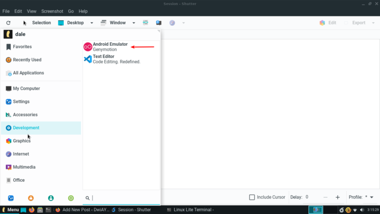 cara install genymotion di linux lite 003