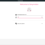 cara login genymotion di linux lite 001