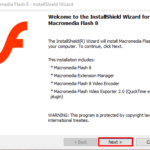 install macromedia flash 8 di windows 10 #1