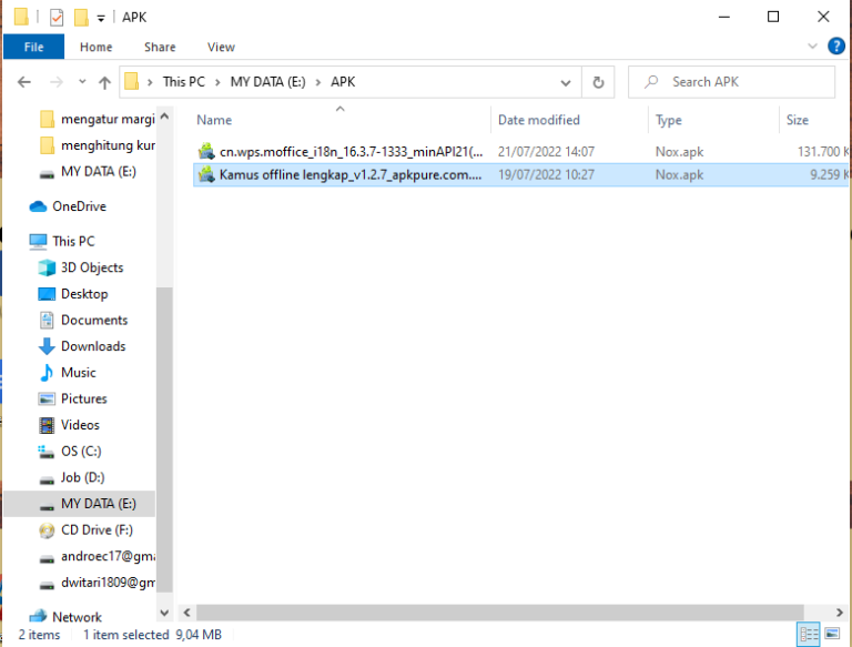 upload file ke google drive di windows 10 001