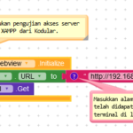 akses server lokal xampp di kodular #block1