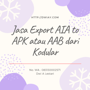 Jasa-export-AIA-to-APK-kodular