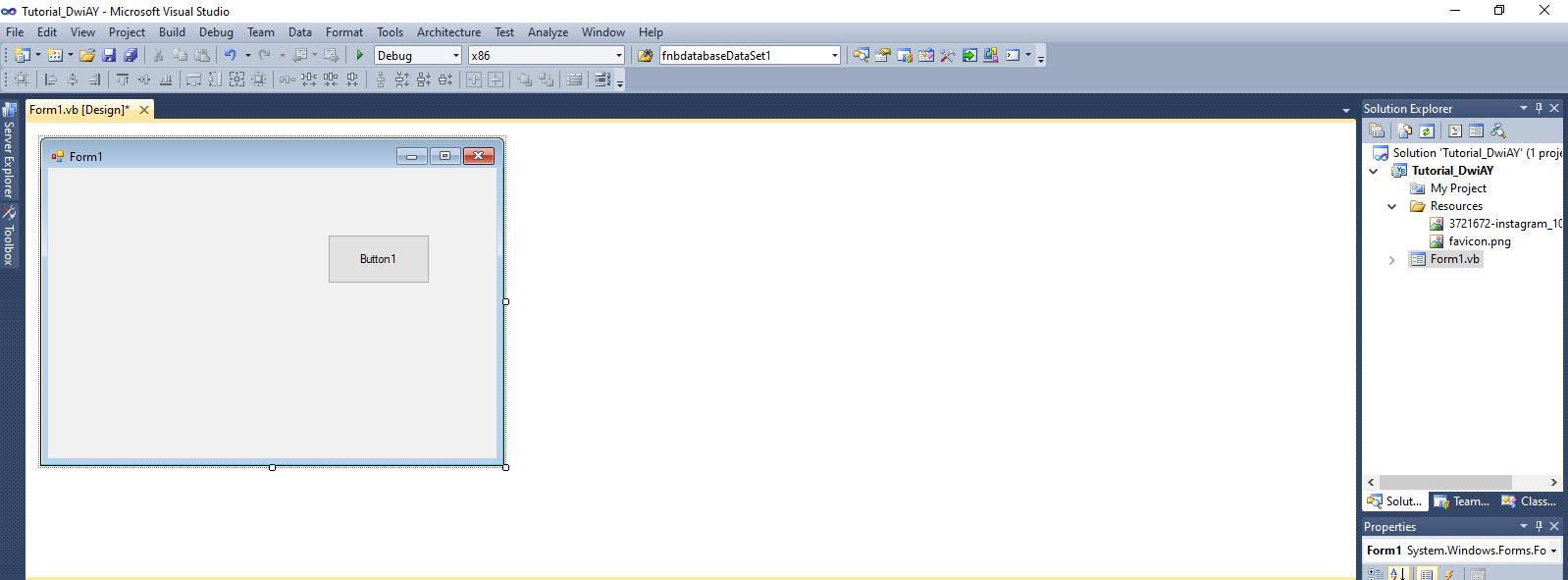 Cara Menambahkan Gambar ke dalam Button di Visual Basic.NET - DwiAY ...