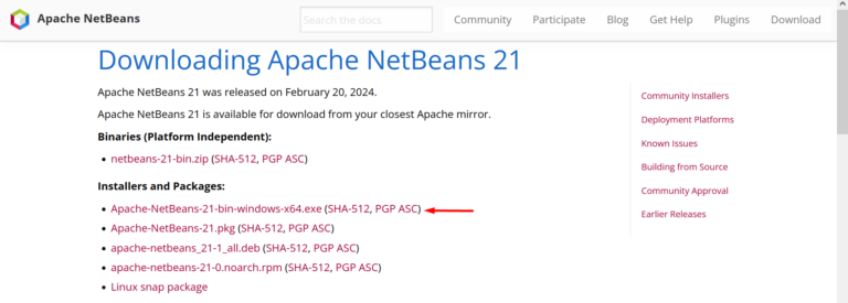 install netbeans 21 di windows #1