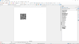 Cara Membuat QR Code di LibreOffice Writer #3
