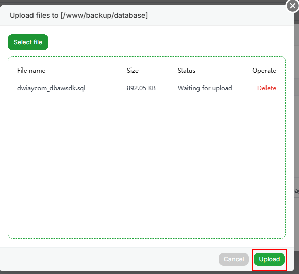 cara import database mysql di aapanel pada orange pi zero 3 #8