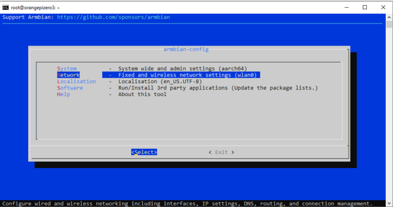 cara koneksi internet melalui WiFi di armbian pada orange pi zero 3 #1
