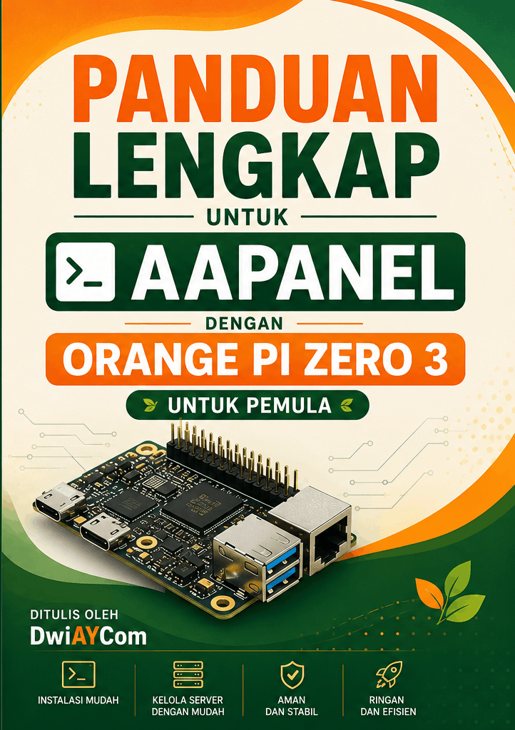 Ebook PANDUAN LENGKAP SEPUTAR AAPANEL DAN ORANGE PI ZERO 3